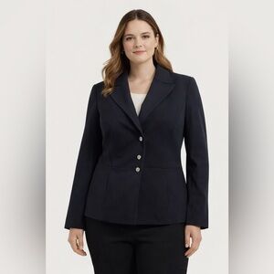 Tahari Arthur S. Levine Women’s Blazer Jacket Size 12 Black